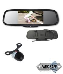 Parksafe CD-CM079 - 5″ Clip-On Mirror Monitor & Camera Combo
